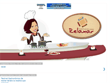Tablet Screenshot of cozinhandopararelaxar.com